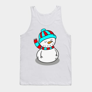 snowman-four design Tank Top